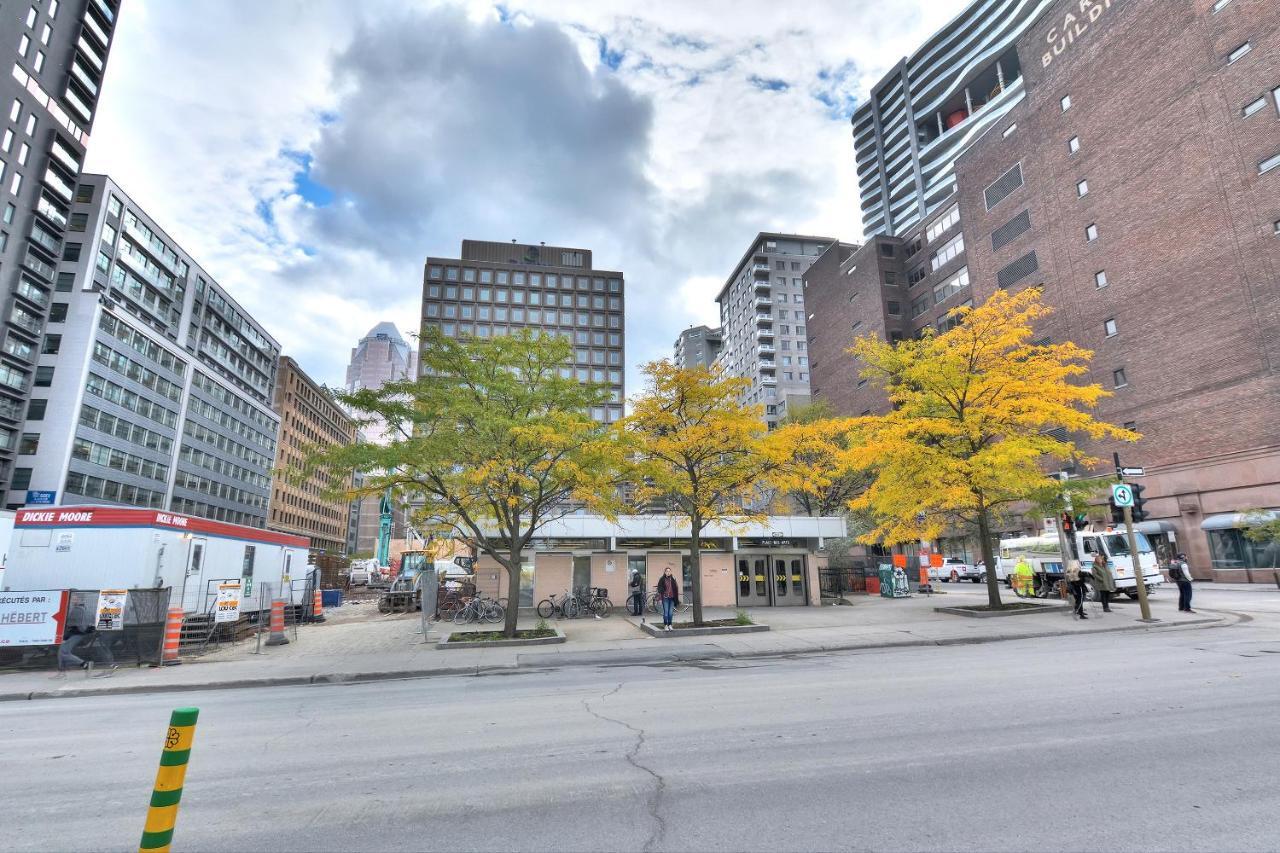 Place-Des-Arts Suites Montréal Exteriör bild